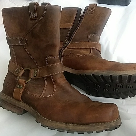 cheap biker boots mens